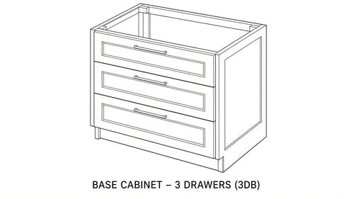 Shaker White- 3DB27 technical diagram