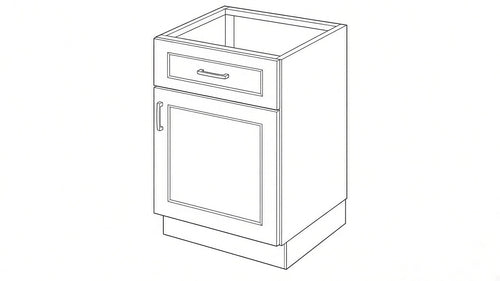 Shaker White- B15 technical diagram