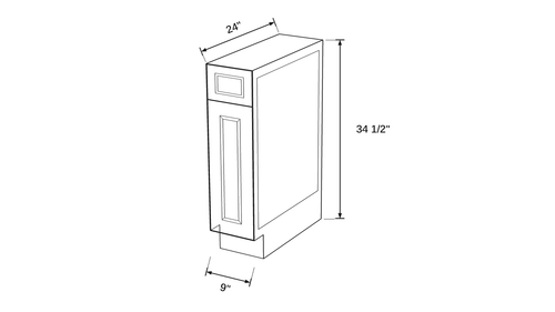 Shaker White- B9 technical diagram