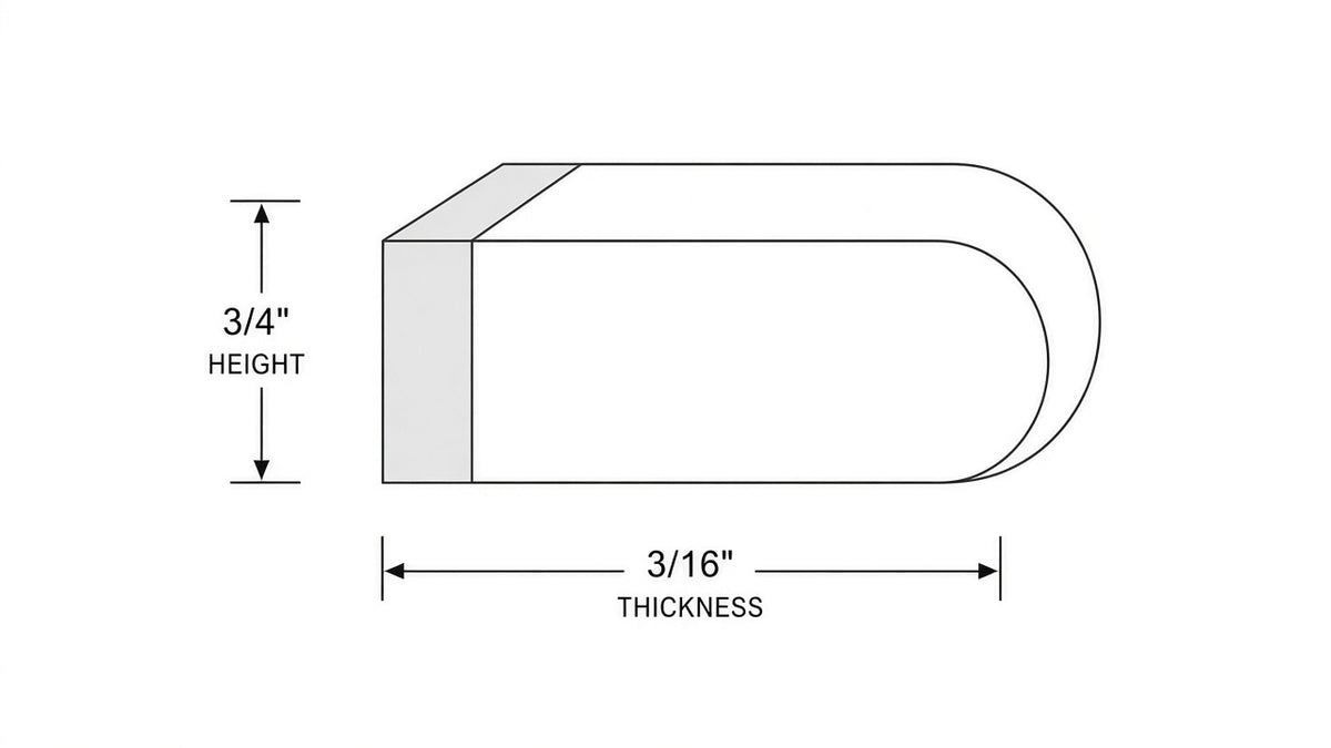 Shaker White- BM8 technical diagram