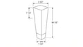 Shaker White- BTL technical diagram