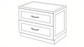 Shaker White- DDB18 technical diagram