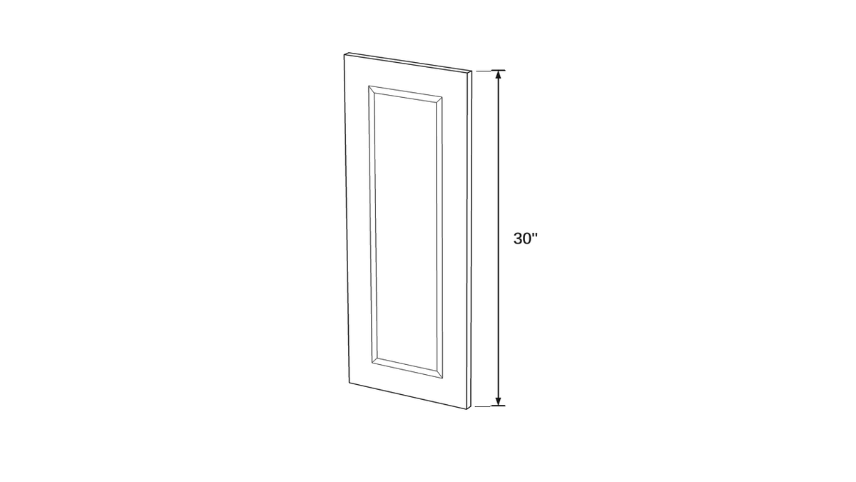 Shaker White- DDW30 technical diagram