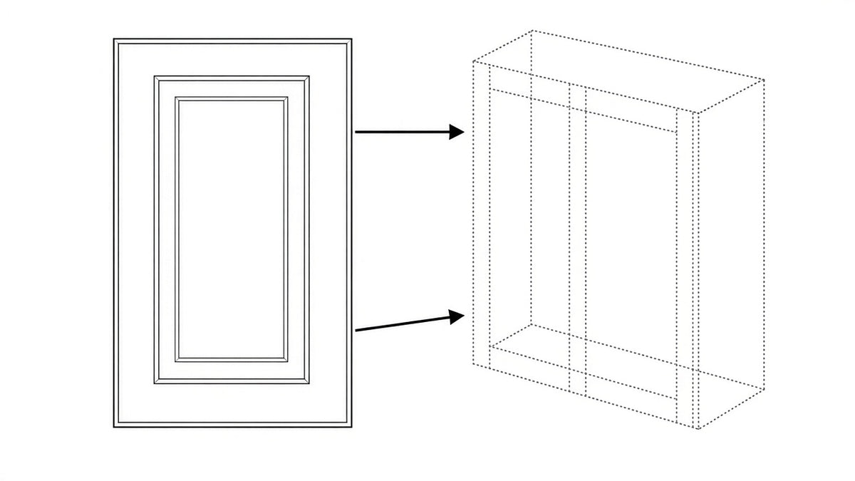 Shaker White- DDW42 technical diagram