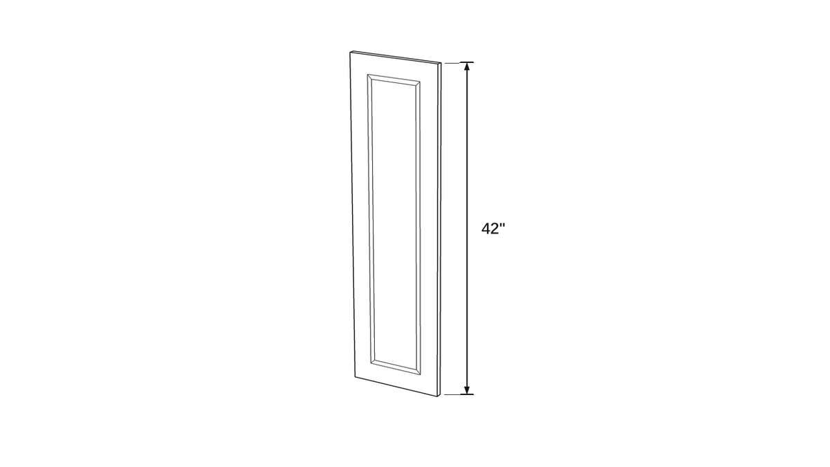 Shaker White- DDW42 technical diagram