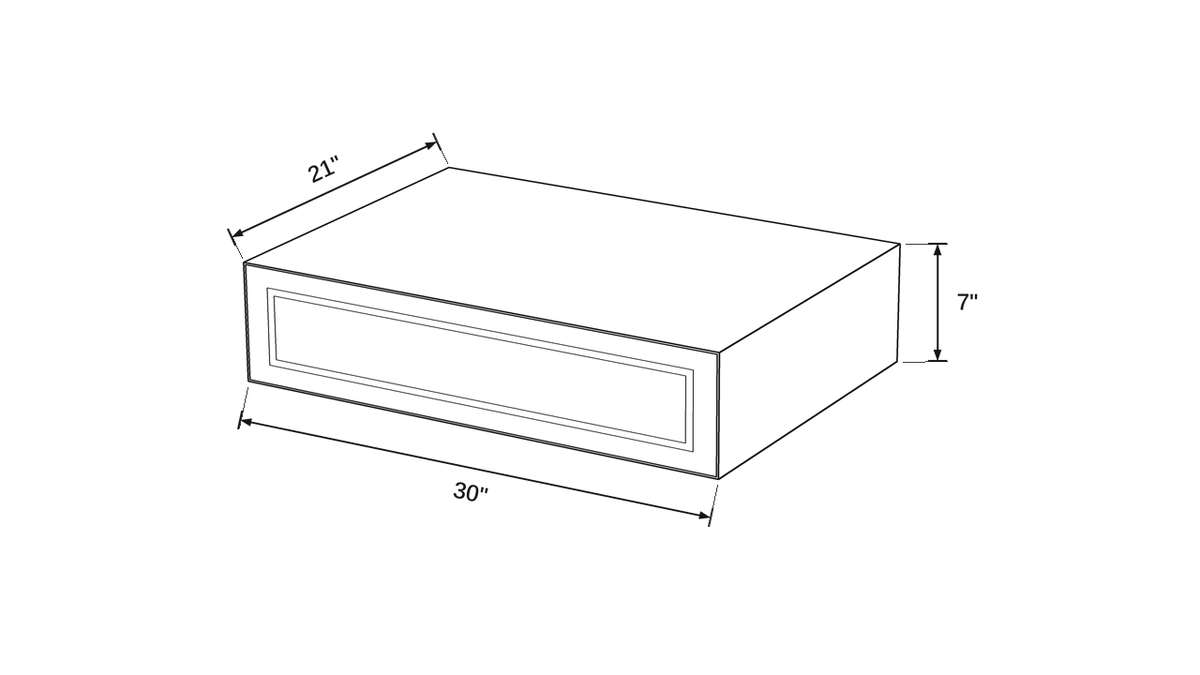 Shaker White- KDC30 technical diagram