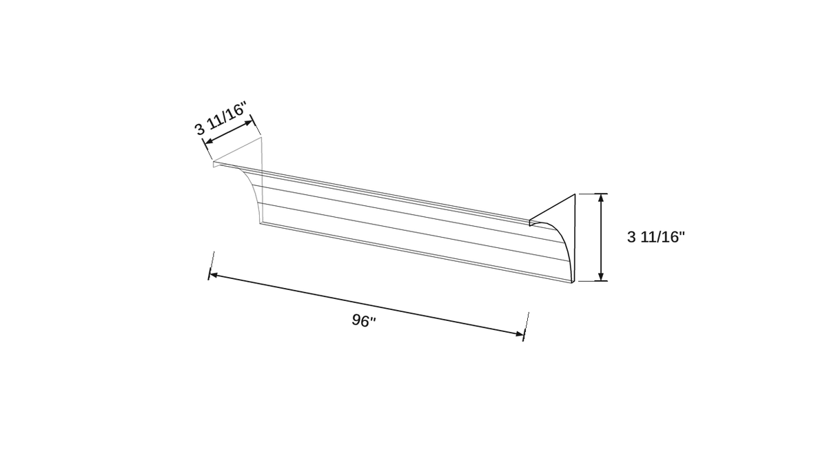 Shaker White- LCM8 technical diagram