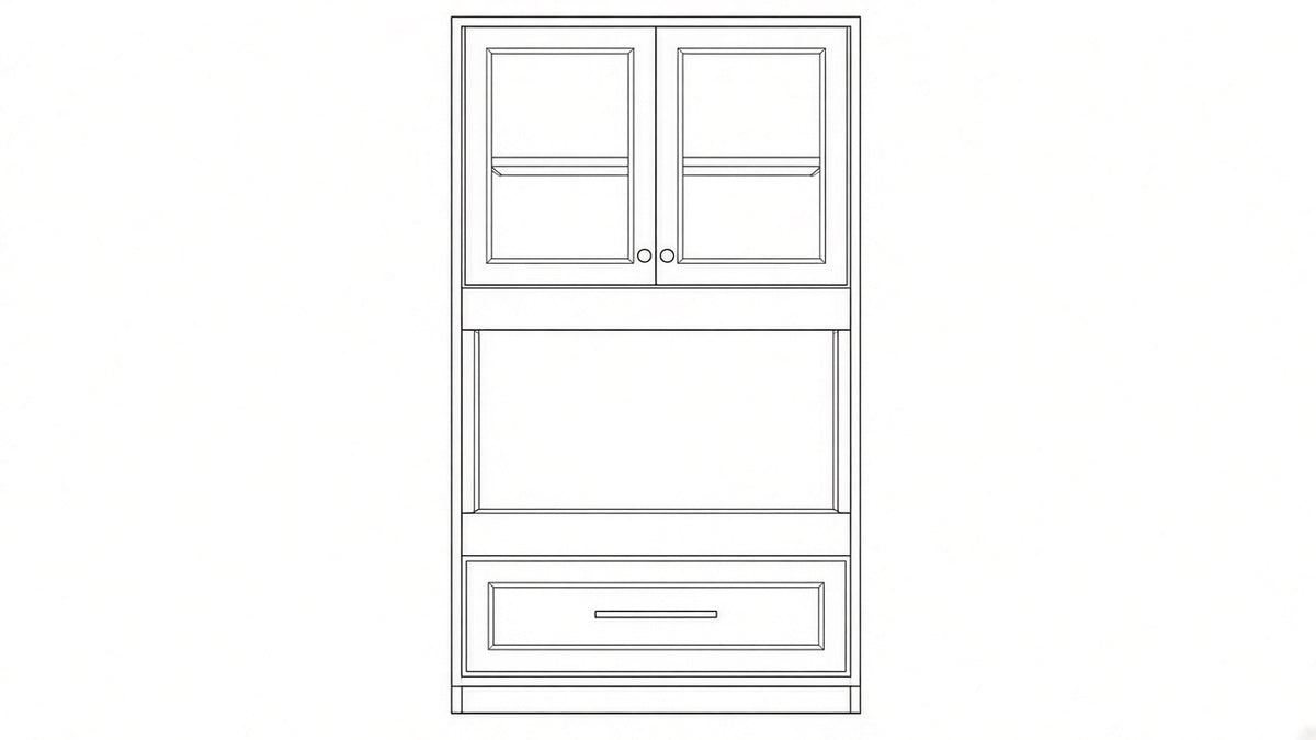Shaker White- OC3396 1D technical diagram
