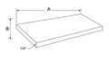 Shaker White- PNL3496 technical diagram