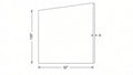 Shaker White- RP332X120 technical diagram