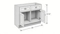 Shaker White- SB42 technical diagram