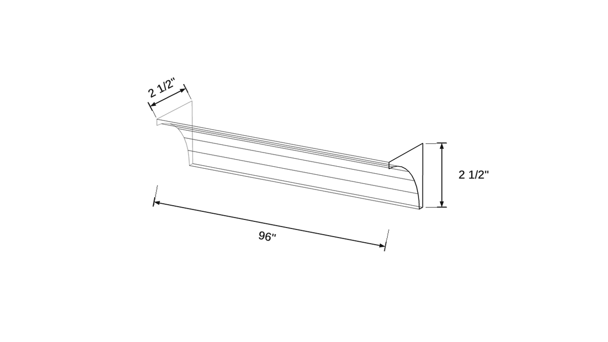 Shaker White- SCM8 technical diagram