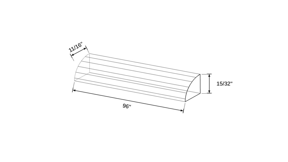 Shaker White- SHM8 technical diagram