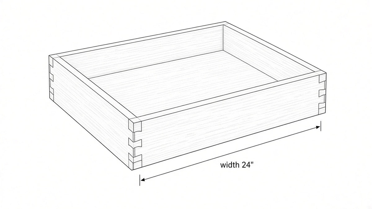 Shaker White- SSK24 technical diagram
