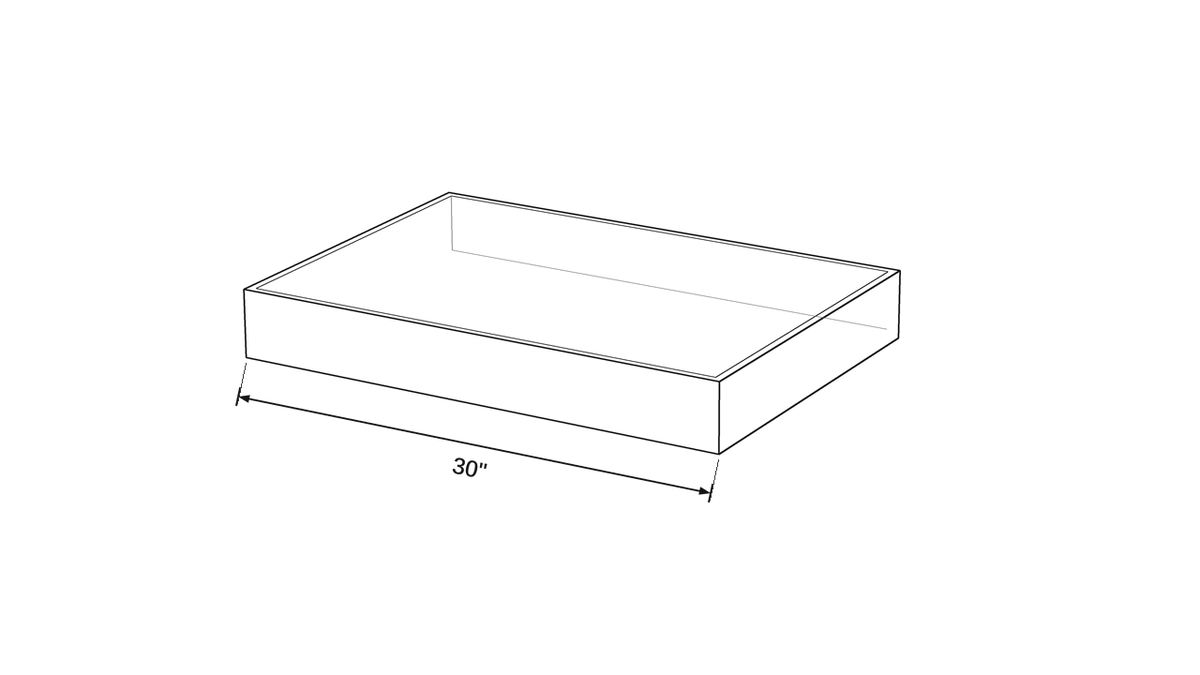 Shaker White- SSK30 technical diagram