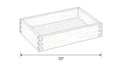 Shaker White- SSK33 technical diagram