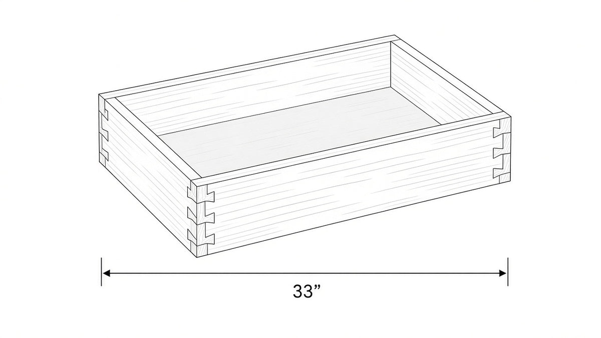 Shaker White- SSK33 technical diagram