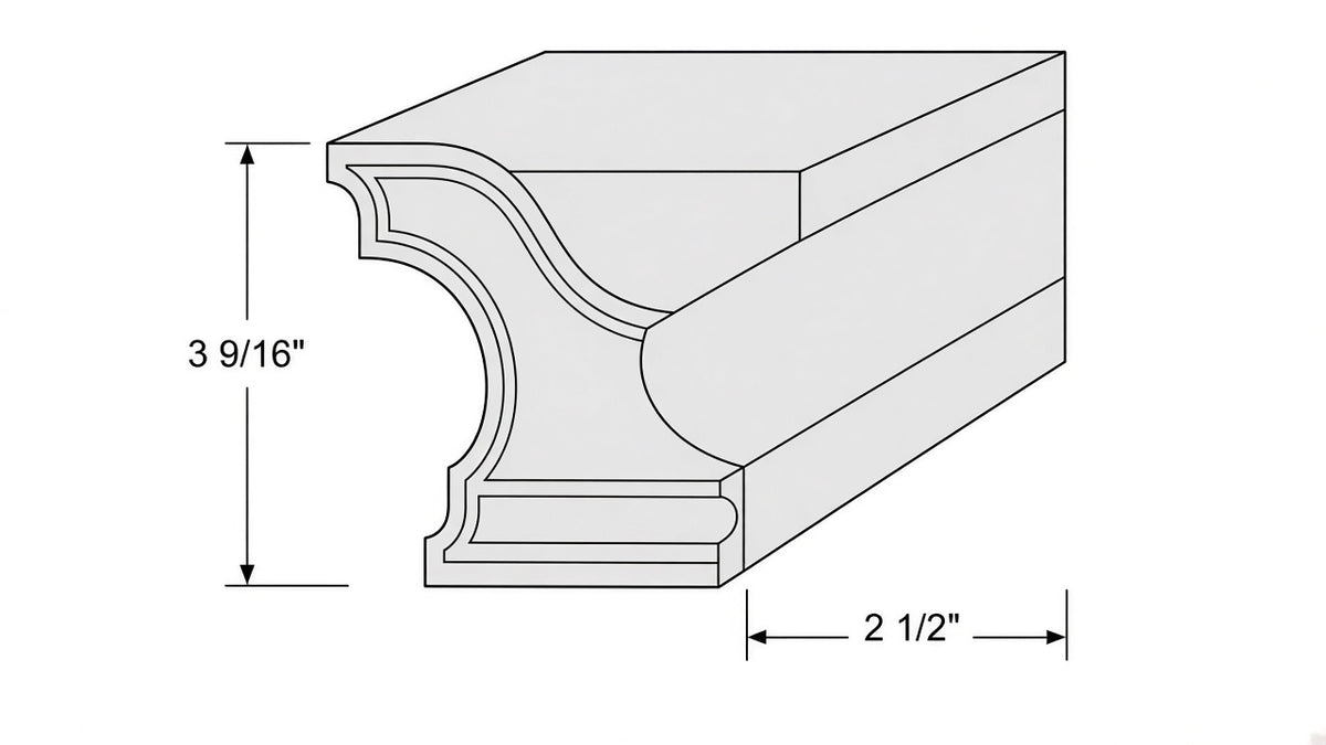Shaker White- TCM8 technical diagram