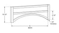Shaker White- V42 FP technical diagram