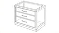 Shaker White- VDB24 technical diagram
