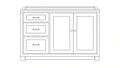 Shaker White- VSDB48 technical diagram