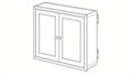 Shaker White- W3918 technical diagram