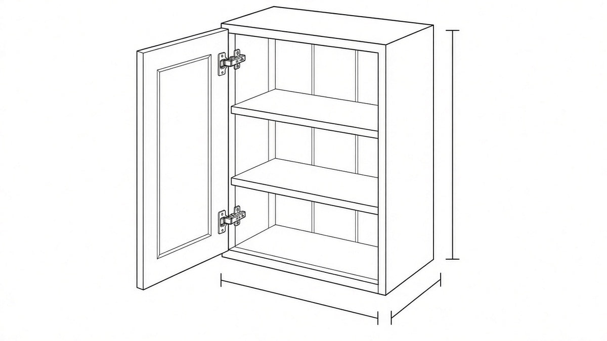 Shaker White- W936 technical diagram