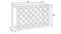 Shaker White- WR3018 technical diagram